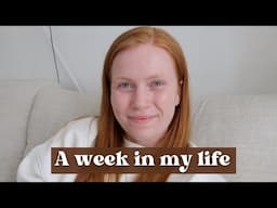 Weekly Vlog | 9-5 work week, life update and home updates! | Simply Redhead