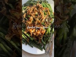 Roasted Green Beans with Caramelized Onions 🌿