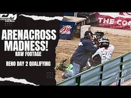 Arenacross Madness! Fights And Raw Footage From Reno