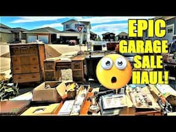 Ep620: This FAMOUS TikTok'er had a Garage Sale and we CLEANED UP!!!  🤯🤯🤯   Le Creuset & MORE!!!