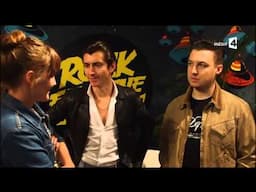 Arctic Monkeys - Interview à Rock en Seine 2014