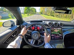 2024 Mercedes-Benz GLC 300 Coupe - POV Test Drive (Binaural Audio)