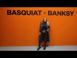 I went to the Basquiat x Banksy exhibit