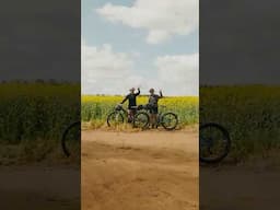 Cycling, canola, cheese, what more could you want! #bikepackingadventure #bikepacking #outdoors