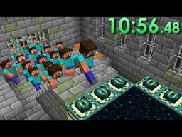 AI Learns to Speedrun Minecraft