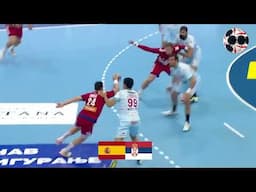 Serbia Vs Spain Highlights Handball world championship Qualification 2025 #handball Handball World