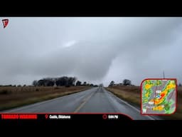 Chasing Tornado Warnings In Oklahoma - Live As It Happened - 11/3/24