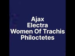 Ajax, Electra, Women Of Trachis, Philoctetes Explanation In Malayalam NET Series Video No. 7