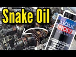 Can Liqui Moly ENGINE FLUSH save this Toyota?