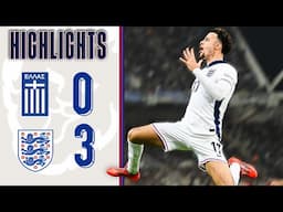 INCREDIBLE Curtis Jones Debut! | Greece 0-3 England | Nations League | Highlights