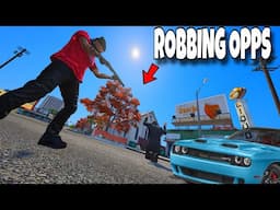 I Spent a Day Robbing The Opps in GTA 5 RP..