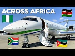 Private Jet: Flying Around Africa by Global Express