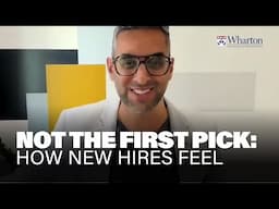 How Do New Hires Feel When They Find Out They Were Not a First-Choice Pick?