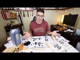 This is the WORST thing about calligraphy (Shodo)