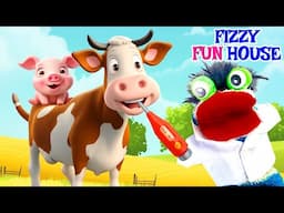 Fizzy The Pet Vet Takes Care Of Farm Animals | Fun Videos For Kids