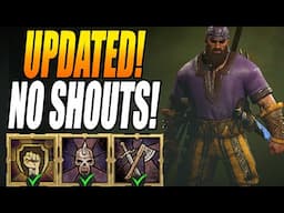 Diablo 4 - UPDATED! MASSIVE IMPROVEMENTS! ZERO SHOUT Death Blow Walking Arsenal Barbarian Build