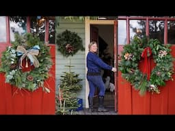 Creating Festive Holiday Wreaths 2024 | NEW Addition to The Farm