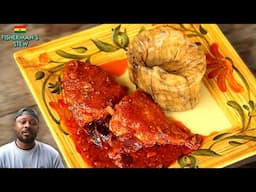 How To Make The Authentic Ghanaian Fante Fante || Fisherman’s stew | Tomatoes Sauce