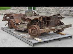 PROTOTYPE WWII JEEP FOUND IN JUNKYARD