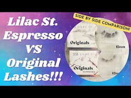 Lilac St. Espresso Lashes VS Originals!!! @lilac_st