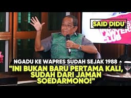 NGADU KE WAPRES SUDAH SEJAK 1988 // INI BUKAN BARU PERTAMA KALI, SUDAH DARI JAMAN SOEDARMONO!