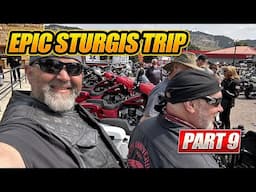 Epic Sturgis Motorcycle Trip EXPERIENCE of a Lifetime! Pt 9 A Day In Sturgis!