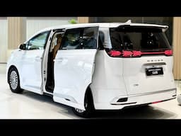 New BYD Denza D9 EV ( 2024 ) - Luxury EV MPV | White Color