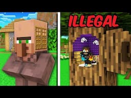 I Found Illegal Items in Villagers Secret Base😱