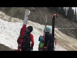 Mountaineers Capture Spectacular Avalanche in Canada's Rocky Mountains