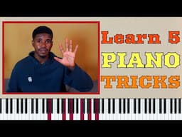 5 Amazing Piano Tricks you need to KNOW! | Gospel Piano EmbellishmentS