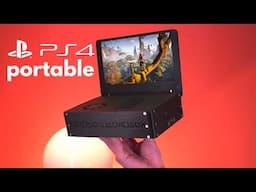 Budget Portable PlayStation 4 Built From Scrap