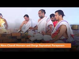 Nava Chandi Homam and Durga Saptashati Paaraayanam on 28th Oct 2023 | The Ghanapati