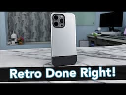 Spigen Style Armor Case for iPhone 15 Pro Max // Retro Done Right!