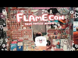 My first ever nyc local con! FLAME Con Artist Alley 2024