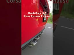 Heads/Cam C6Z With Corsa Extreme’s #c6corvette #c6z #cammed #corsa