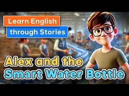 Alex and the Smart Water Bottle | Short Stories for English Learners