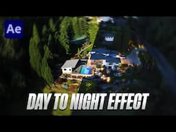 Day To Night Transition | After Effects Tutorial