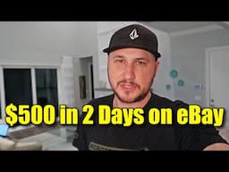 I Sold $500 in Two Days on eBay