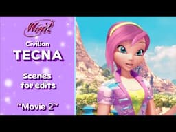 Winx Club | Tecna (M2) Civilian Scenes for edits