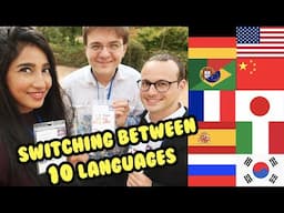 3 French Polyglots Speaking in 10 Languages