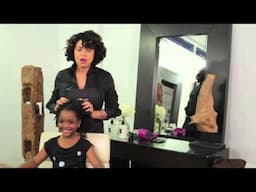 How to Maintain a Little Girl's Afro