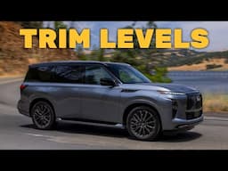 2025 INFINITI QX80 Trim Levels and Standard Features Explained