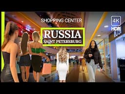 🔥 Sneak Peek at Russians 🔥 Attractive Girls after Sanctions in Saint Petersburg Shopping Center