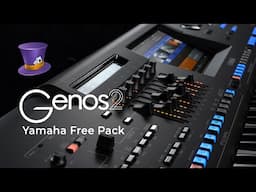 Genos 2 ★ Yamaha Free Pack ★ description of installation of several Packs in the keyboard