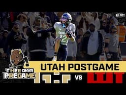 Thee DNVR Pregame Show | Postgame vs Utah