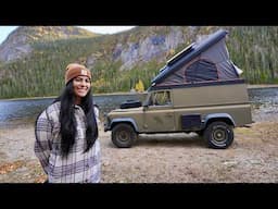 Cold Weather Truck Camping in Newfoundland