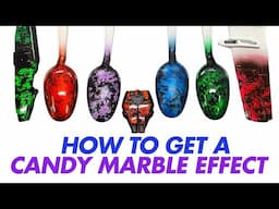 How To Get A Candy Color Marble Effect