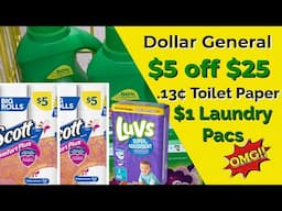 DOLLAR GENERAL ALL DIGITAL SCENARIOS 2.27.2021 / CLEARANCE EVENT / GAIN WASTED / $5 OFF $25