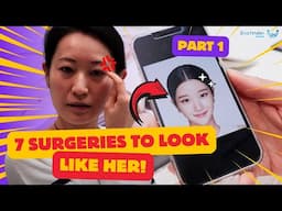 7 surgeries at once to look younger! Part 1 | Rhinoplasty, V-line, Anti-aging and more... in Korea