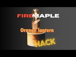 Fire Maple Orange Lantern (HACK) #diy